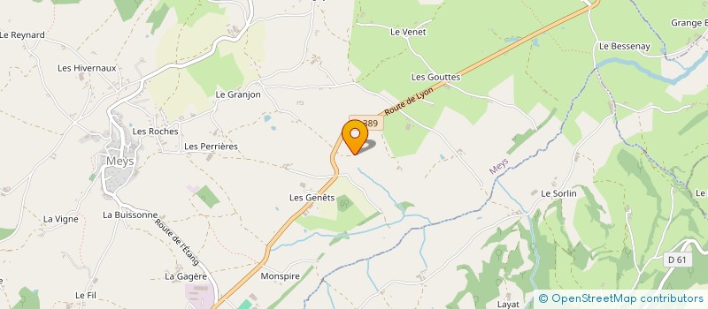 localisation de l'entreprise MADAME ROXANE KACEDAN  MEYS