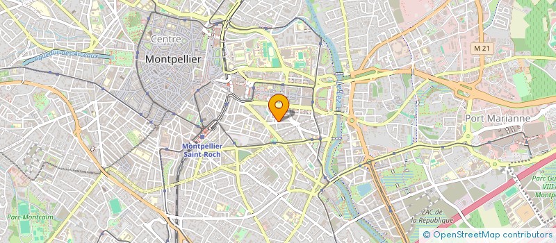 localisation de l'entreprise MADAME ROXANE LASSEUR à MONTPELLIER