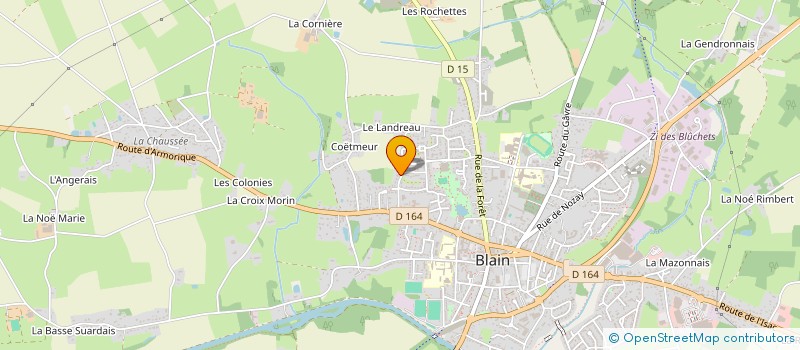 localisation de l'entreprise MADAME ROXANE LECLERE à NANTES