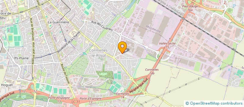 localisation de l'entreprise MADAME ROXANE LEGRAND  CORMELLES-LE-ROYAL