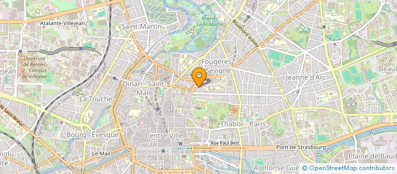 localisation de l'entreprise MADAME ROXANE LOQUET  RENNES