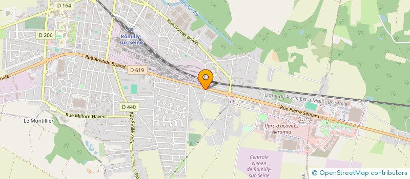 localisation de l'entreprise MADAME ROXANE MANSANO  ROMILLY-SUR-SEINE