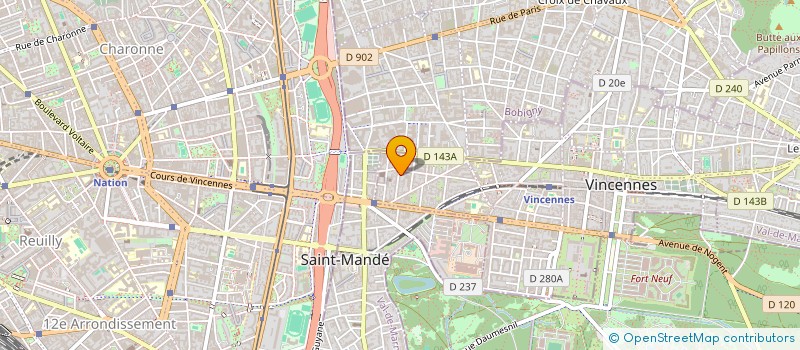 localisation de l'entreprise MADAME ROXANE MASSON à MONTREUIL
