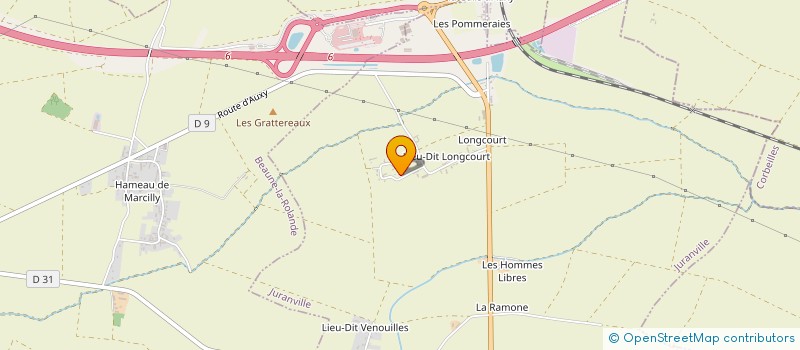 localisation de l'entreprise MADAME ROXANE MEHDAOUI à JURANVILLE