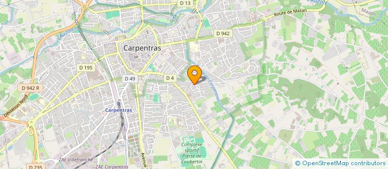 localisation de l'entreprise MADAME ROXANE MOLLO à CARPENTRAS