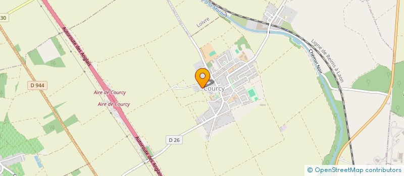 localisation de l'entreprise MADAME ROXANE MORIZET  COURCY