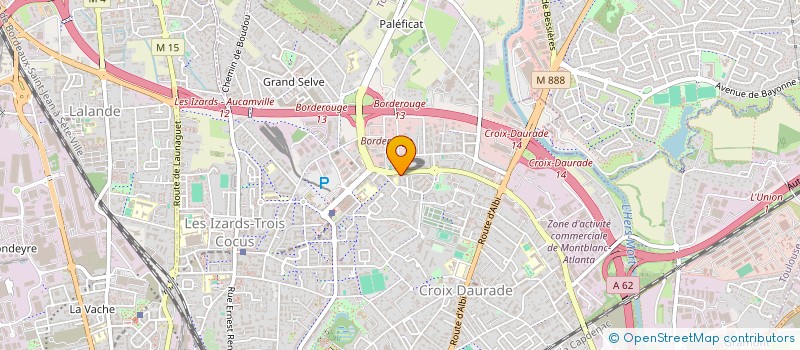 localisation de l'entreprise MADAME ROXANE NJANJO  TOULOUSE