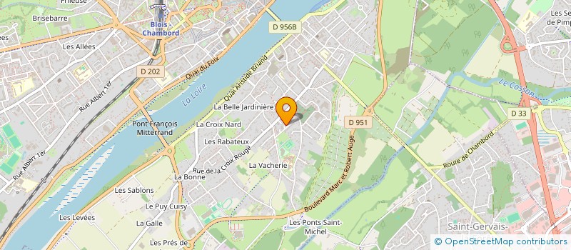 localisation de l'entreprise MADAME ROXANE NOUIS  BLOIS