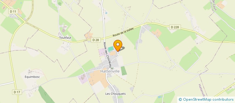 localisation de l'entreprise MADAME ROXANE OUINE  HATTENVILLE