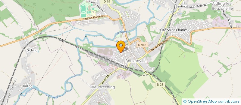 localisation de l'entreprise MADAME ROXANE PAUL  METZ