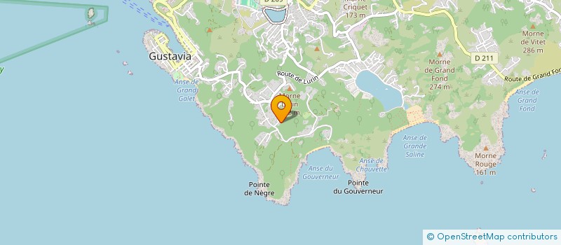 localisation de l'entreprise MADAME ROXANE PELLETIER à SAINT-BARTHELEMY