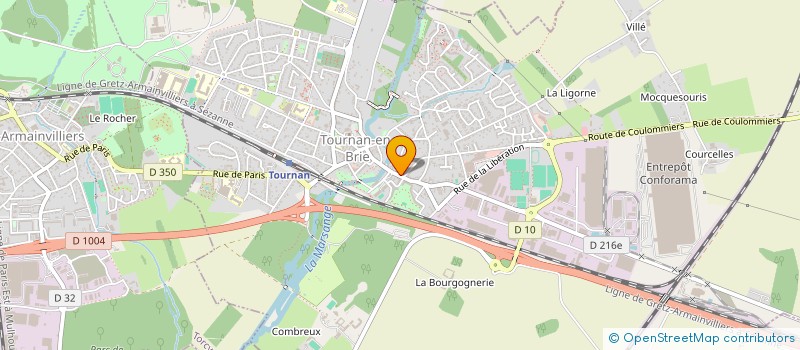 localisation de l'entreprise MADAME ROXANE PILATO  TOURNAN-EN-BRIE