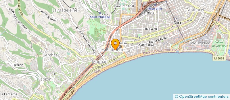 localisation de l'entreprise MADAME ROXANE POPA à NICE
