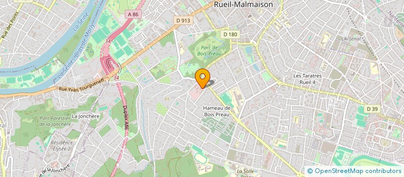localisation de l'entreprise MADAME ROXANE PORTELA à RUEIL-MALMAISON