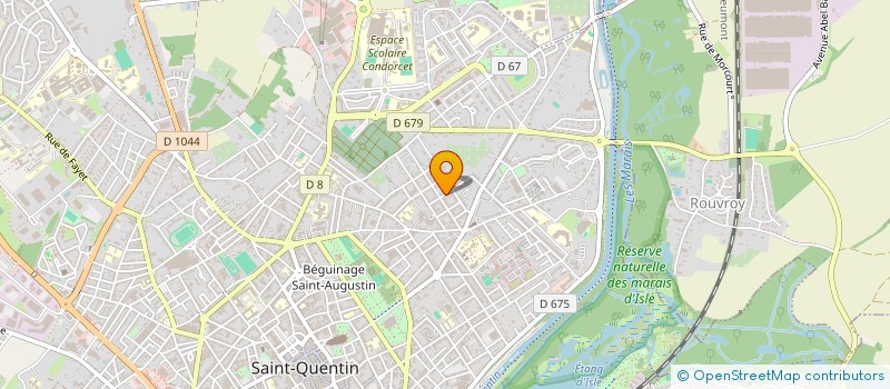 localisation de l'entreprise MADAME ROXANE PROIX à SAINT-QUENTIN