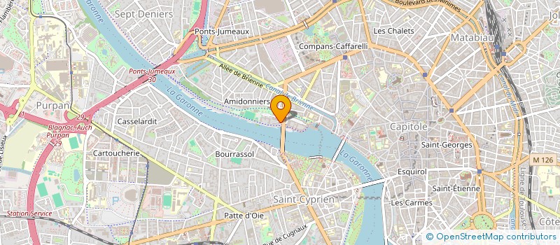 localisation de l'entreprise MADAME ROXANE REGNIER à TOULOUSE