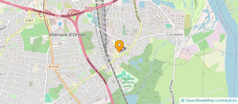 localisation de l'entreprise MADAME ROXANE ROBY  VILLENAVE-D'ORNON