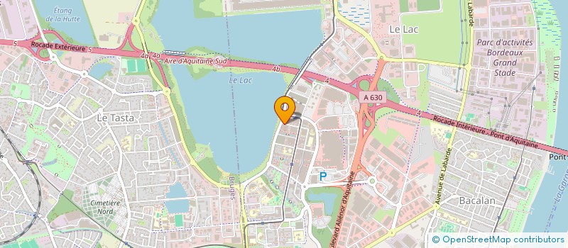 localisation de l'entreprise MADAME ROXANE SAIGNES  BORDEAUX