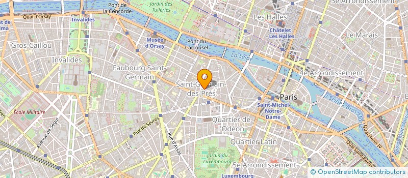 localisation de l'entreprise MADAME ROXANE THOMAS  PARIS