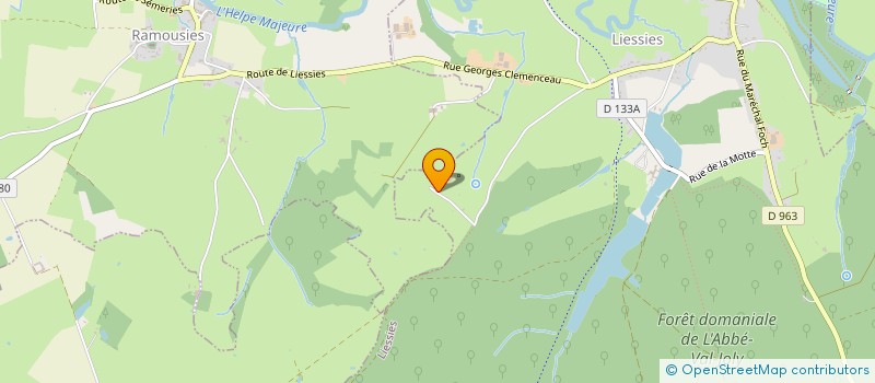 localisation de l'entreprise MADAME ROXANE TOURNAY  LIESSIES