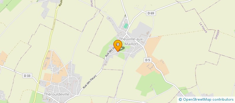 localisation de l'entreprise MADAME ROXANE TOUTAIN à THIETREVILLE