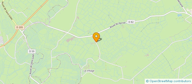 localisation de l'entreprise MADAME ROXANE TOUVRON à SOULLANS