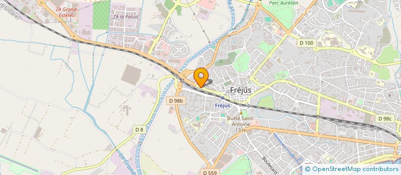 localisation de l'entreprise MADAME ROXANE TRUCCHI à FREJUS