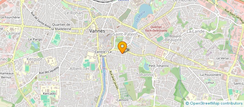 localisation de l'entreprise MADAME ROXANE VEGA à VANNES