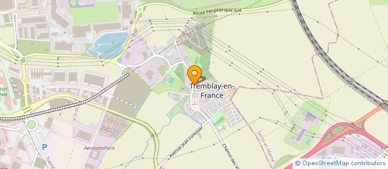 localisation de l'entreprise MADAME ROXANE YANG à TREMBLAY-EN-FRANCE
