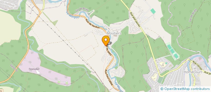 localisation de l'entreprise MADAME ROXANE ZAGLIA  MOUTIERS