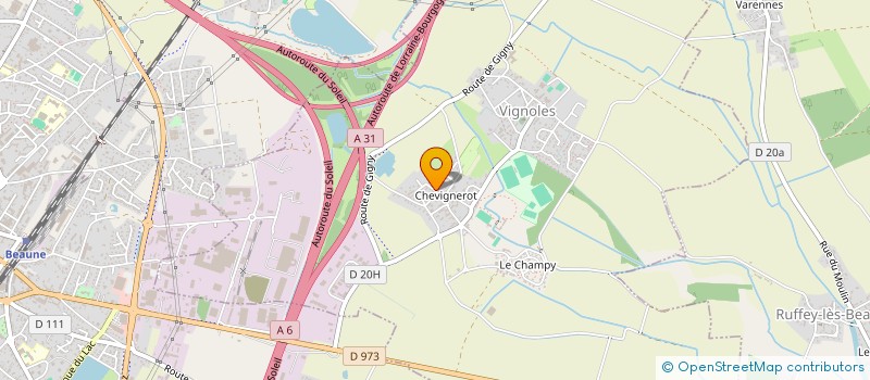 localisation de l'entreprise MADAME ROXANNE CANTAUX  VIGNOLES