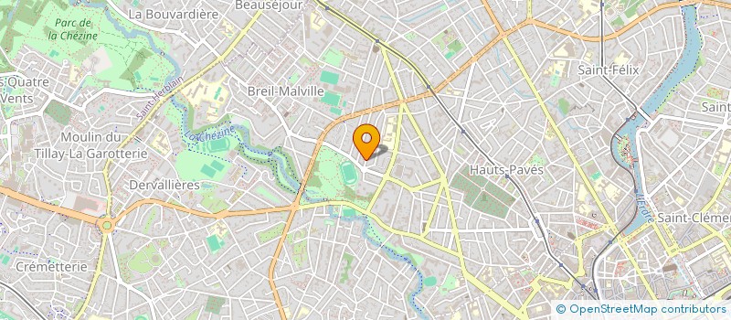 localisation de l'entreprise MADAME ROXANNE CELESTE à NANTES