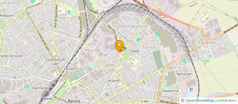 localisation de l'entreprise MADAME ROXANNE CHAVARIA  REIMS