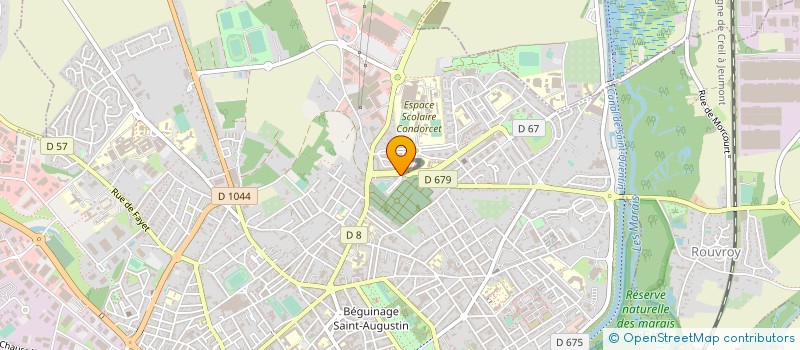 localisation de l'entreprise MADAME ROXANNE CONOIR  SAINT-QUENTIN