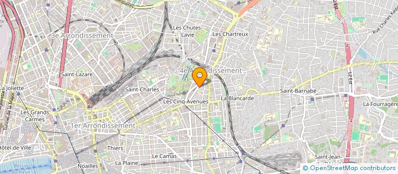 localisation de l'entreprise MADAME ROXANNE DAUMAS à MARSEILLE