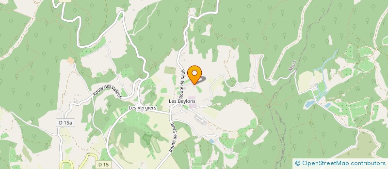 localisation de l'entreprise MADAME ROXANNE JOUHET  MURS