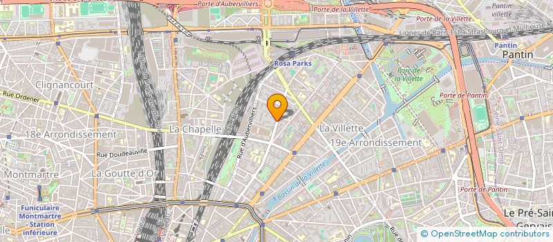 localisation de l'entreprise MADAME ROXANNE KIPRE  PARIS