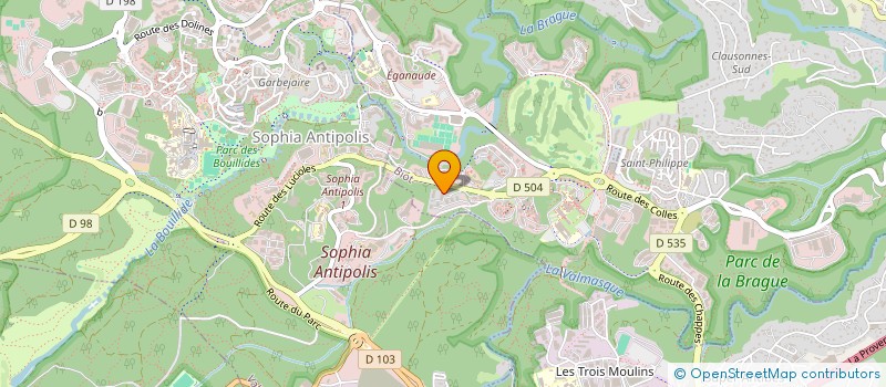 localisation de l'entreprise MADAME ROXANNE MARCILLAT  BIOT