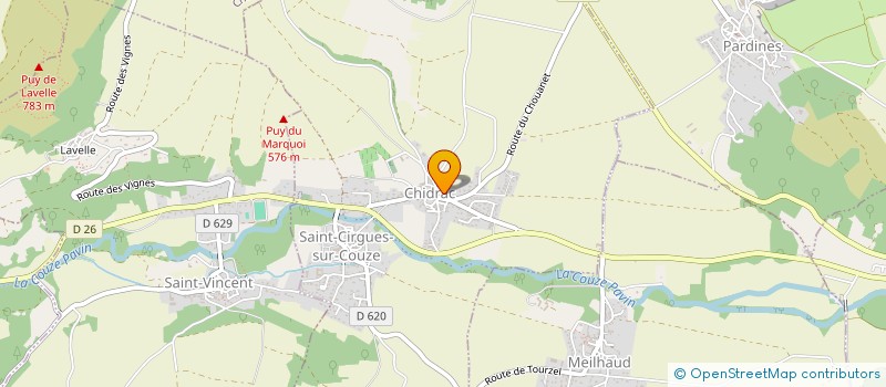 localisation de l'entreprise MADAME ROXANNE ZEDE  ISSOIRE