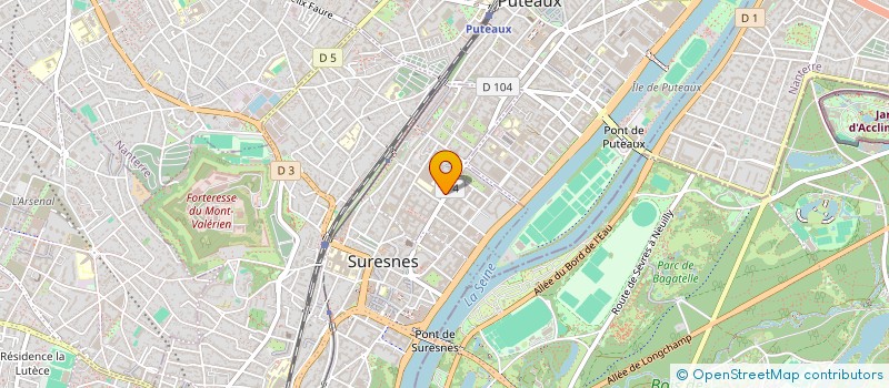 localisation de l'entreprise MADAME ROYA BEHVAD à SURESNES