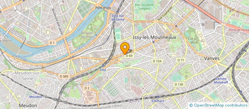 localisation de l'entreprise MADAME ROYA GARDEZI à ISSY-LES-MOULINEAUX