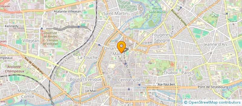 localisation de l'entreprise MADAME ROYA KHOSRAVI  RENNES