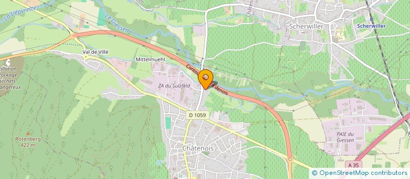 localisation de l'entreprise MADAME ROZA ERTEN à CHATENOIS