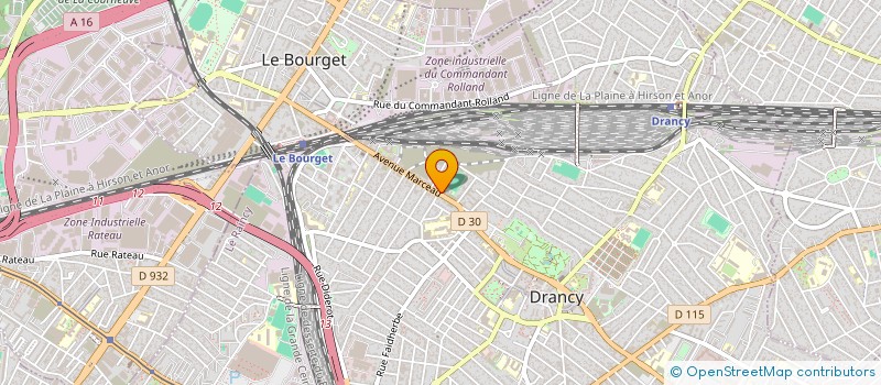 localisation de l'entreprise MADAME ROZA MERZOUK  DRANCY