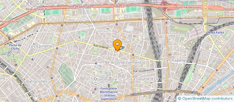 localisation de l'entreprise MADAME ROZA SALASHOUR  PARIS