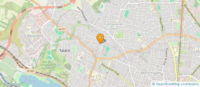 localisation de l'entreprise MADAME ROZA SARDARIAN  DIJON
