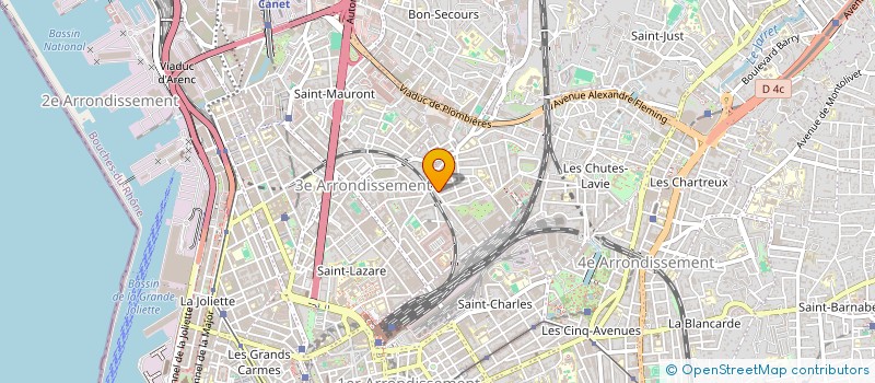 localisation de l'entreprise MADAME ROZALIA CARDOS à MARSEILLE