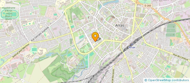 localisation de l'entreprise MADAME ROZALIA GULYAS à ARRAS