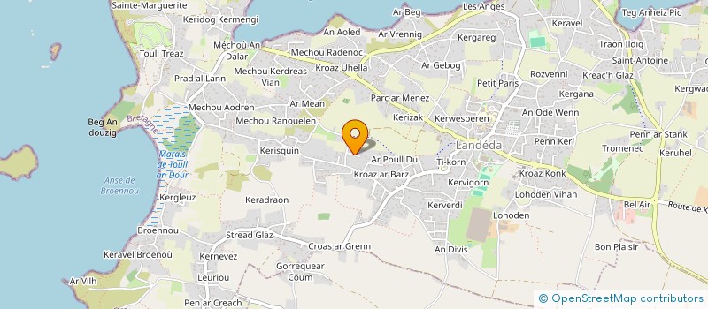 localisation de l'entreprise MADAME ROZENN AMIL  LANDEDA