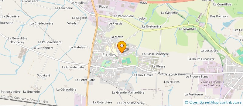 localisation de l'entreprise MADAME ROZENN BOUGEROL-BEGAT  ERBREE